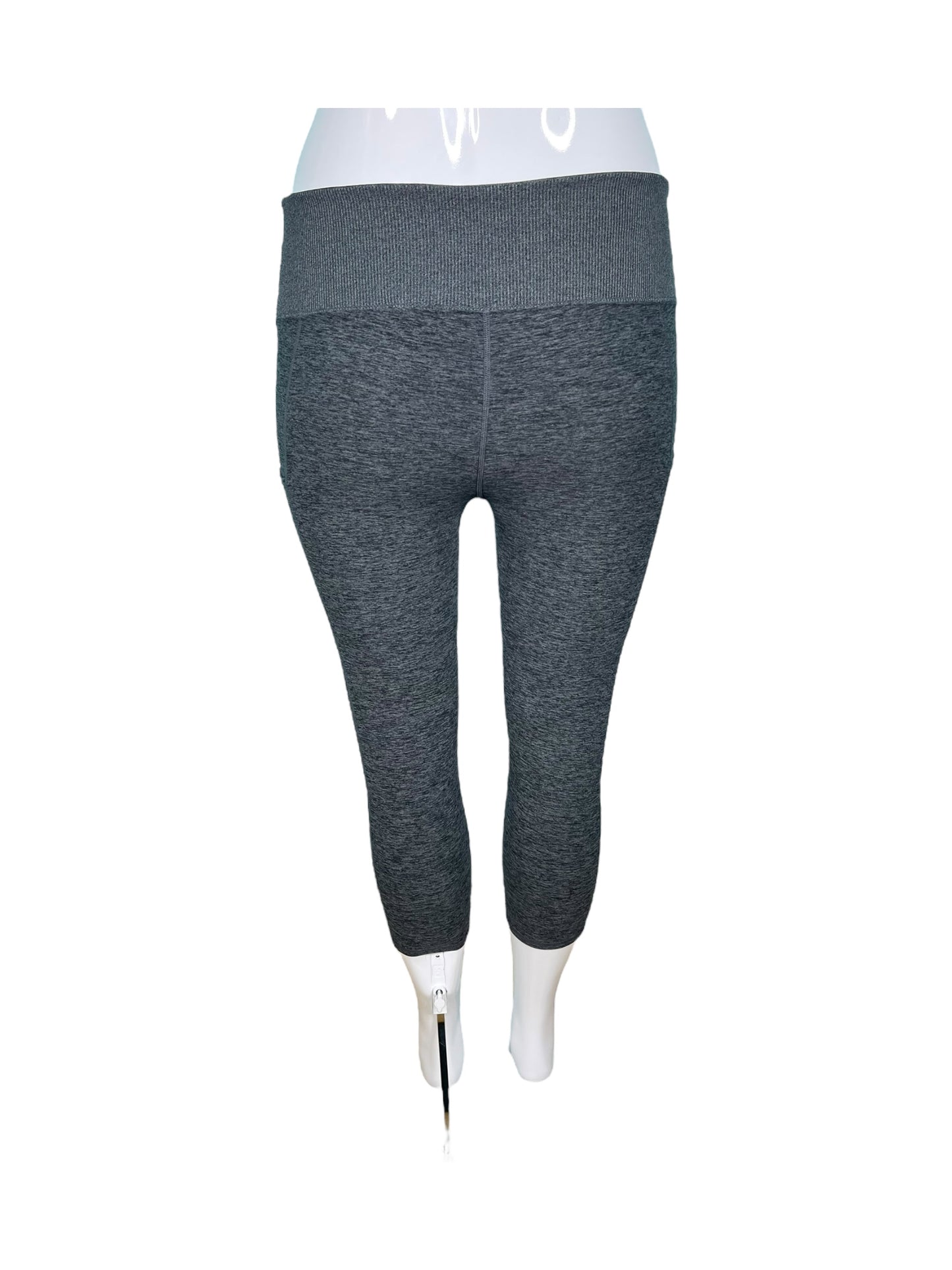 Grey Capris Leggings