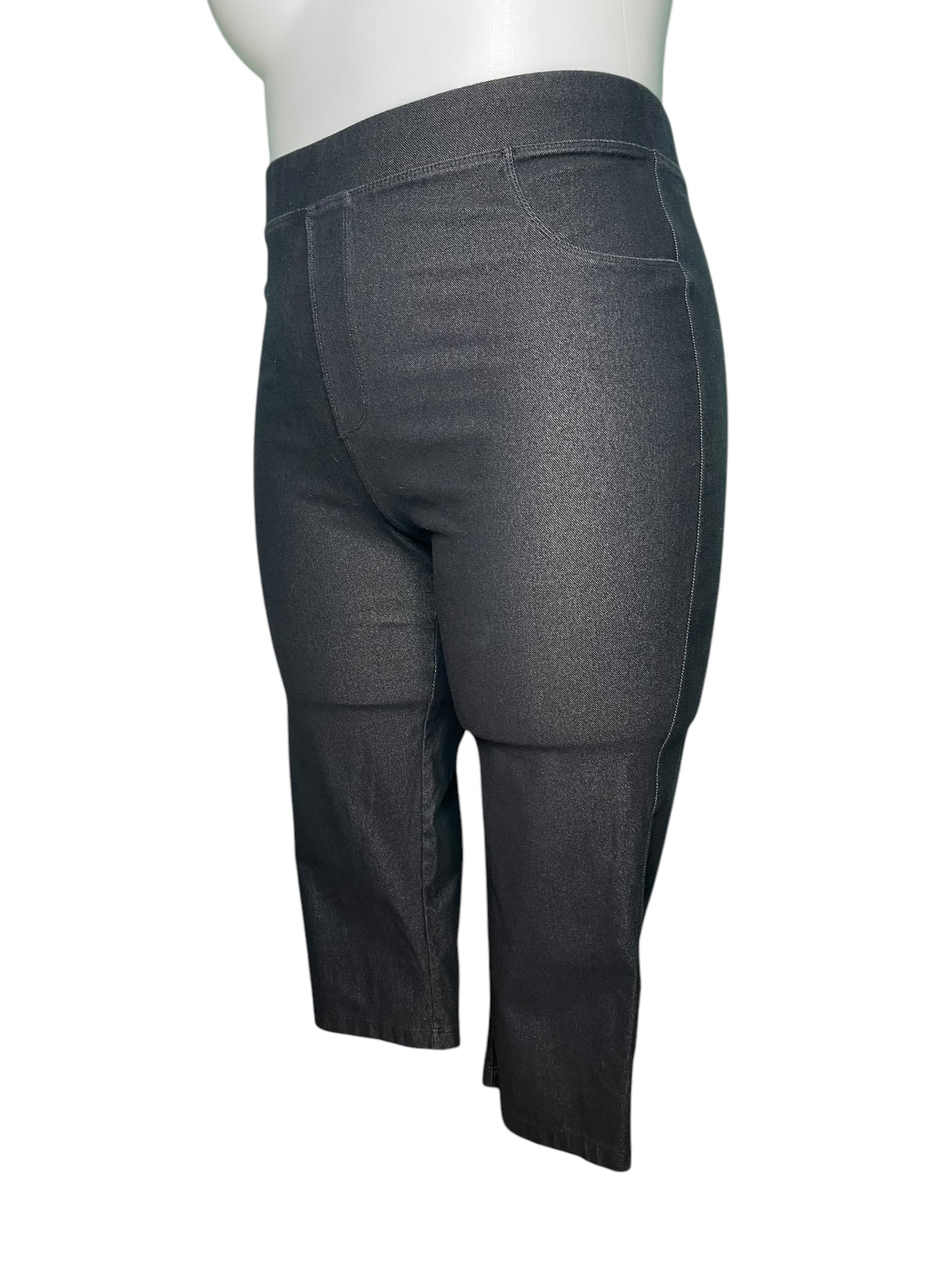 Grey Capris Jeggings