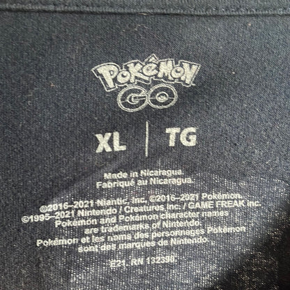 Navy Blue Pokémon Go Graphic T-Shirt (XL)