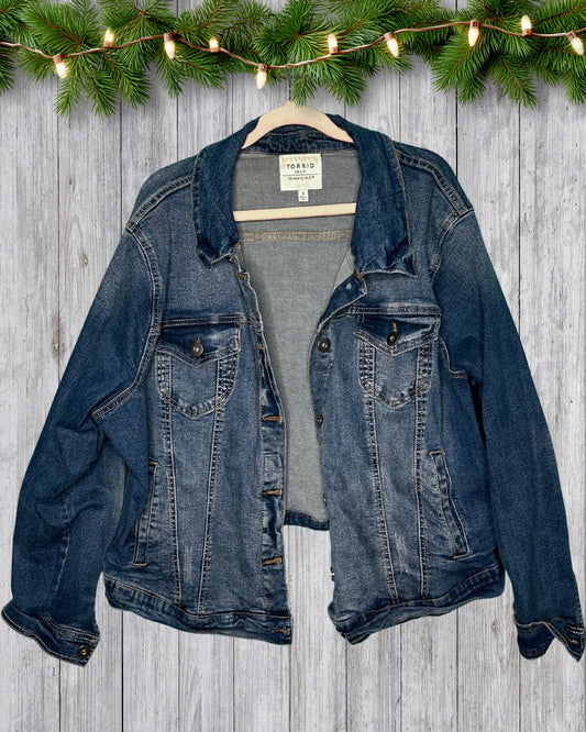 Dark Blue Jean Jacket
