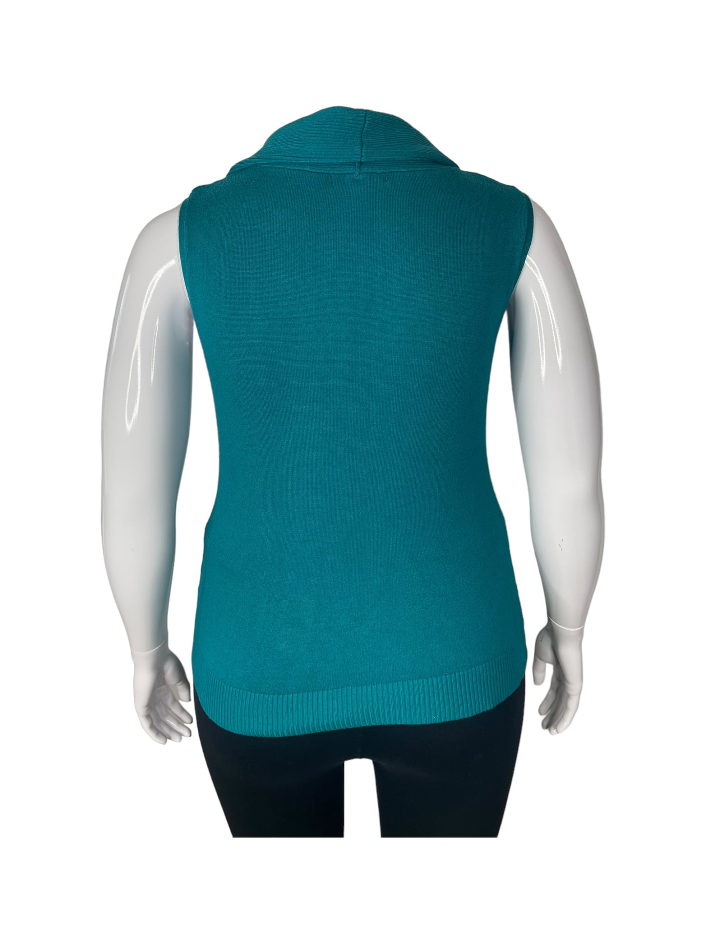 Real Knit Cowneck Sleeveless Top