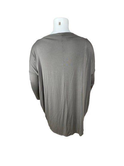 Grey 3/4 Sleeve Top