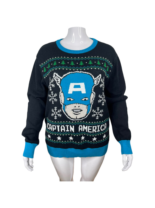 Black & Blue Ugly Sweater