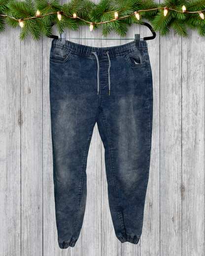 Light Blue Wash Joggers