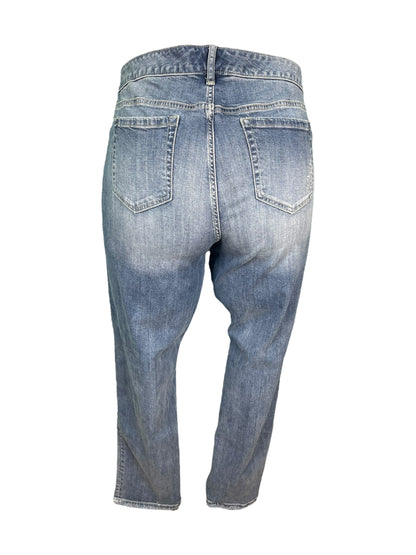 Blue Washed out Distressed Jeans