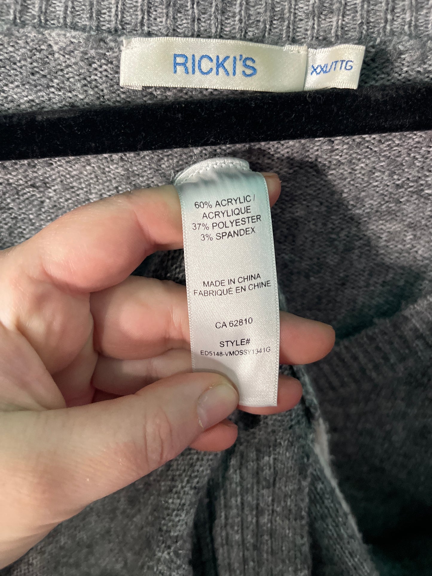 Grey & White Polar Bear Knit Jumper