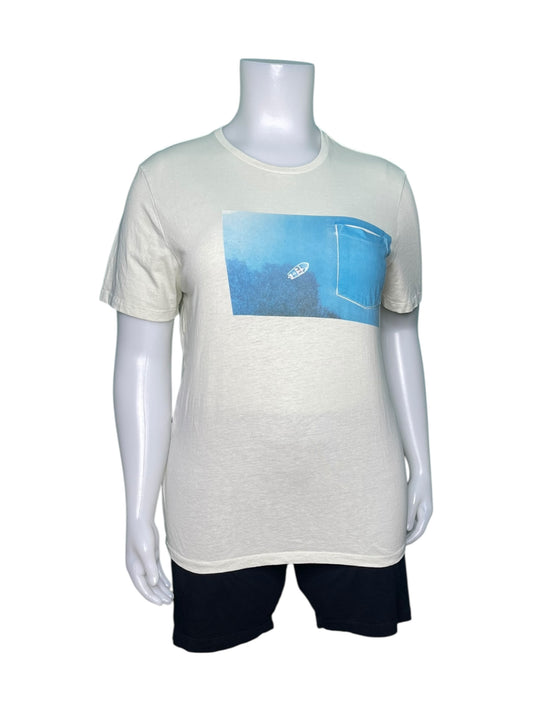 White Graphic T-Shirt