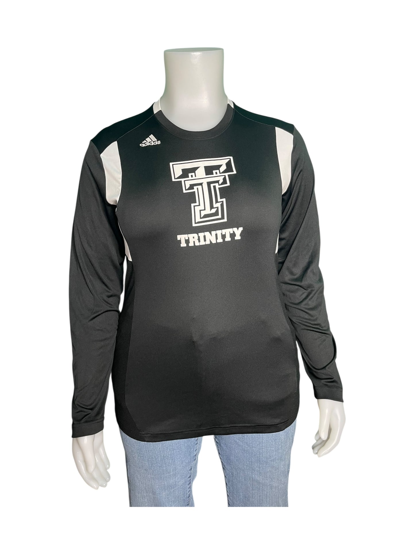 Black and Cream Trinity Long Sleeved Shirt