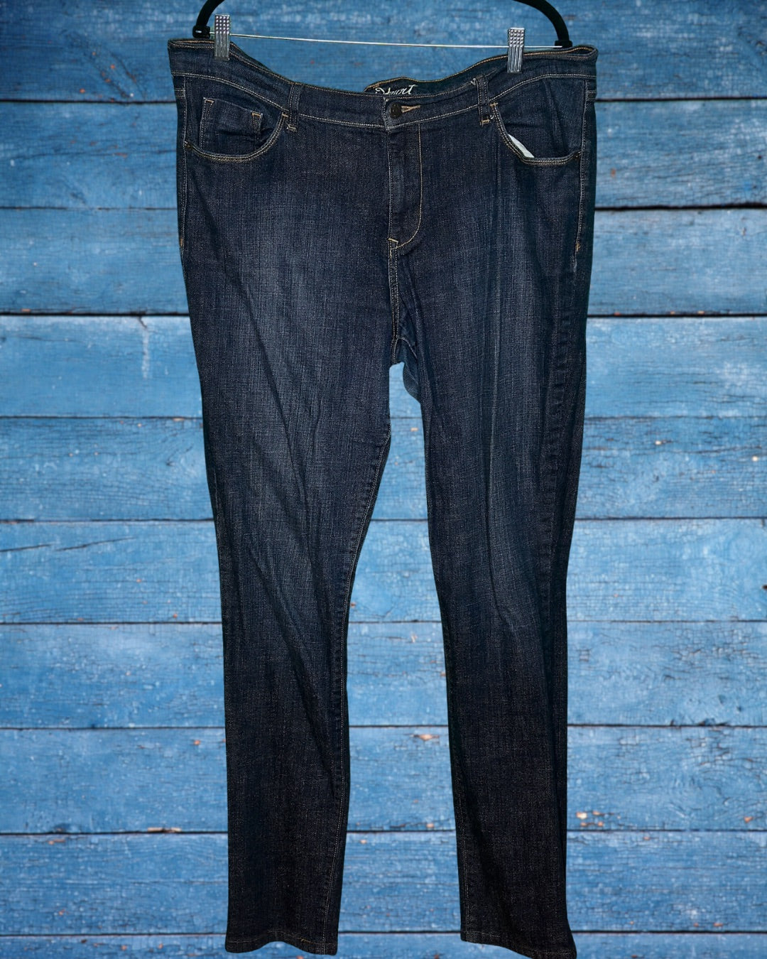 Dark Blue Sweetheart Jeans