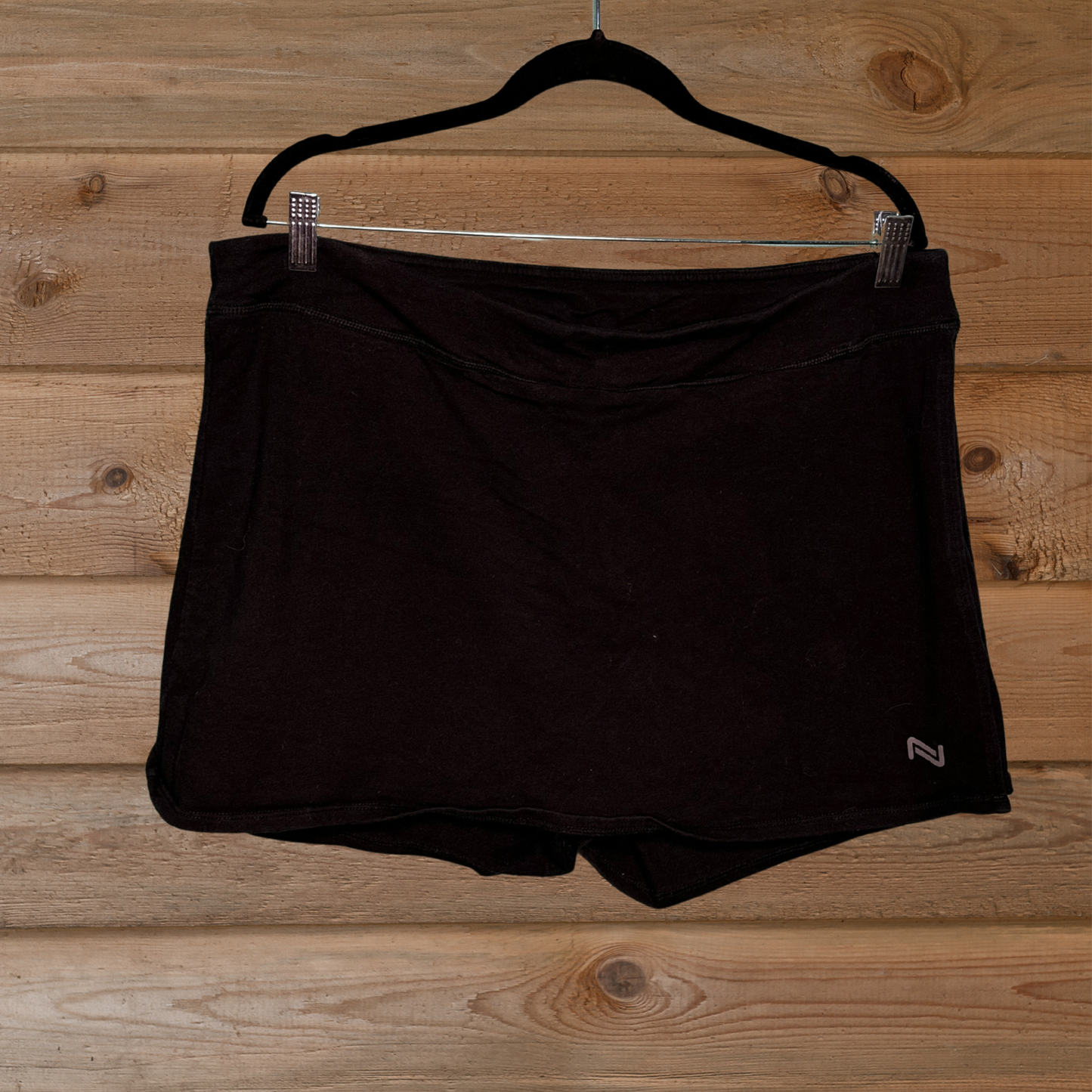 Black Short Athletic Skort