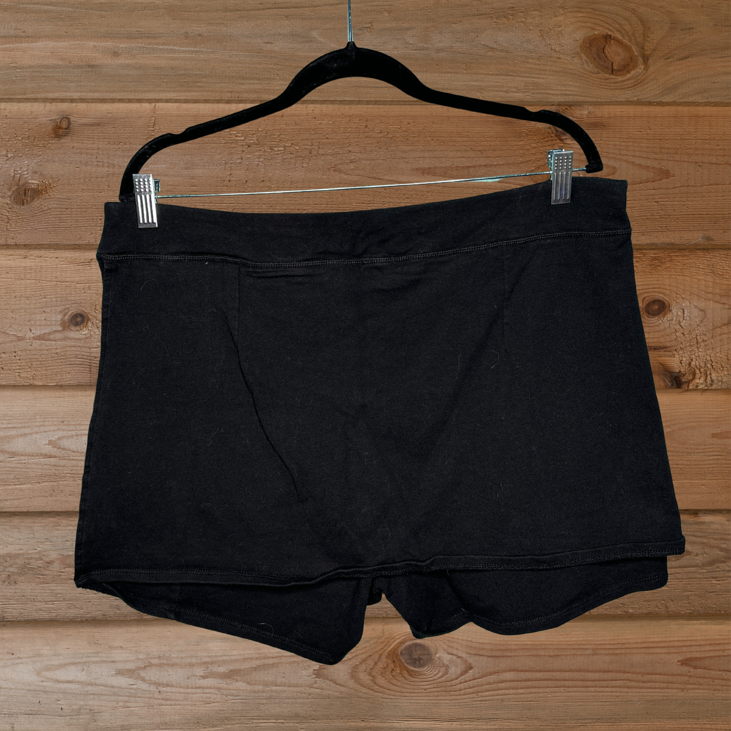 Black Short Athletic Skort