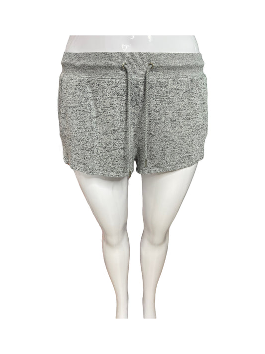 “Garage” Grey Sweat Shorts (L)