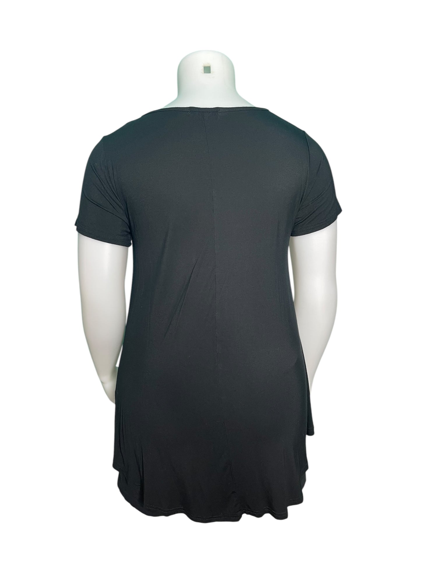 Black with Pink Graphic Design