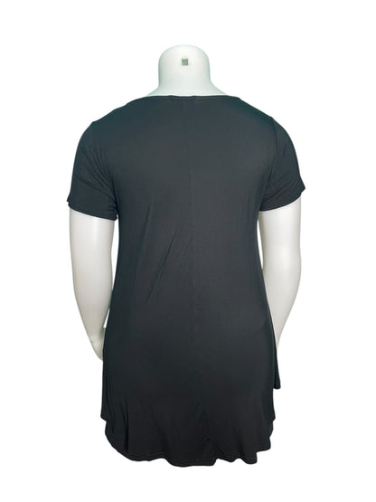 Black with Pink Graphic Design