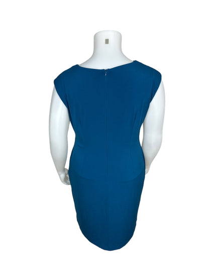 “Pennington” Blue Rose Detail Dress (18)