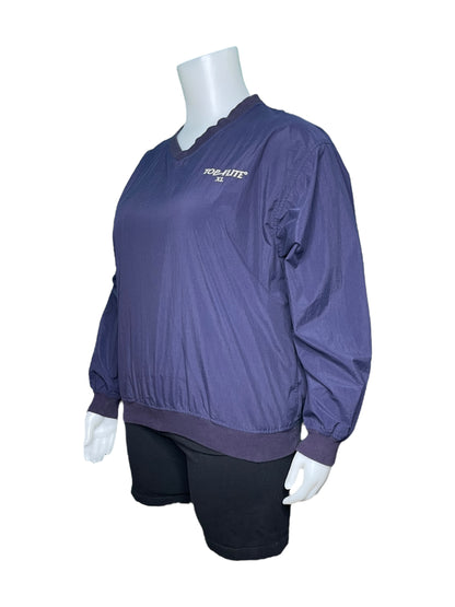 Navy Blue Long Sleeved Spring Jacket