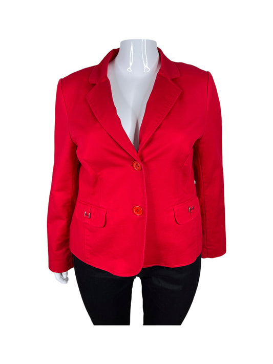 Bright Red Blazer