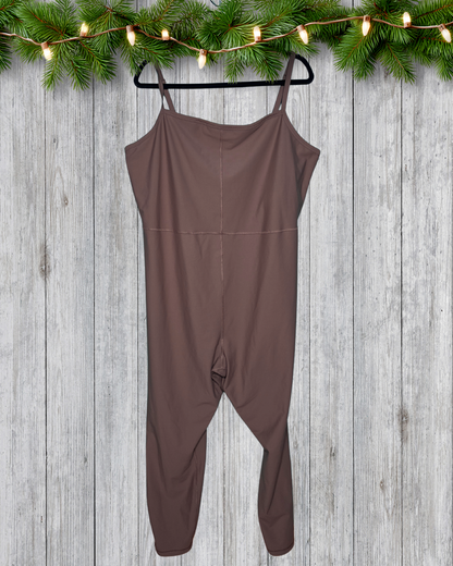 Rose Gold Athletic Jumpsuit