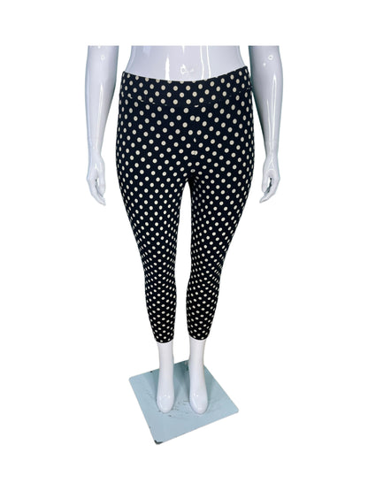 Black & White Polka Dot Leggings