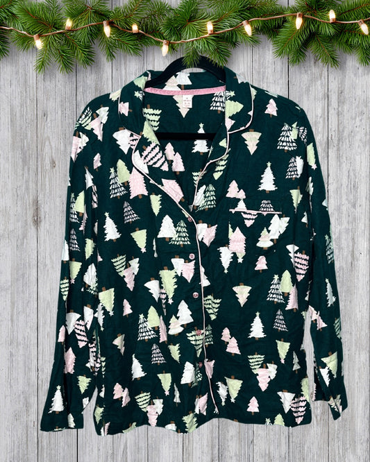 Dark Green w/ Pink and Light Green Holiday Set