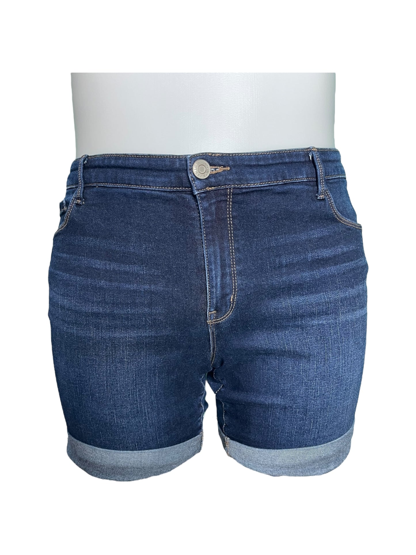 Dark Blue Jeans Shorts