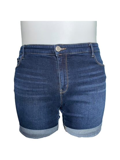 Dark Blue Jeans Shorts