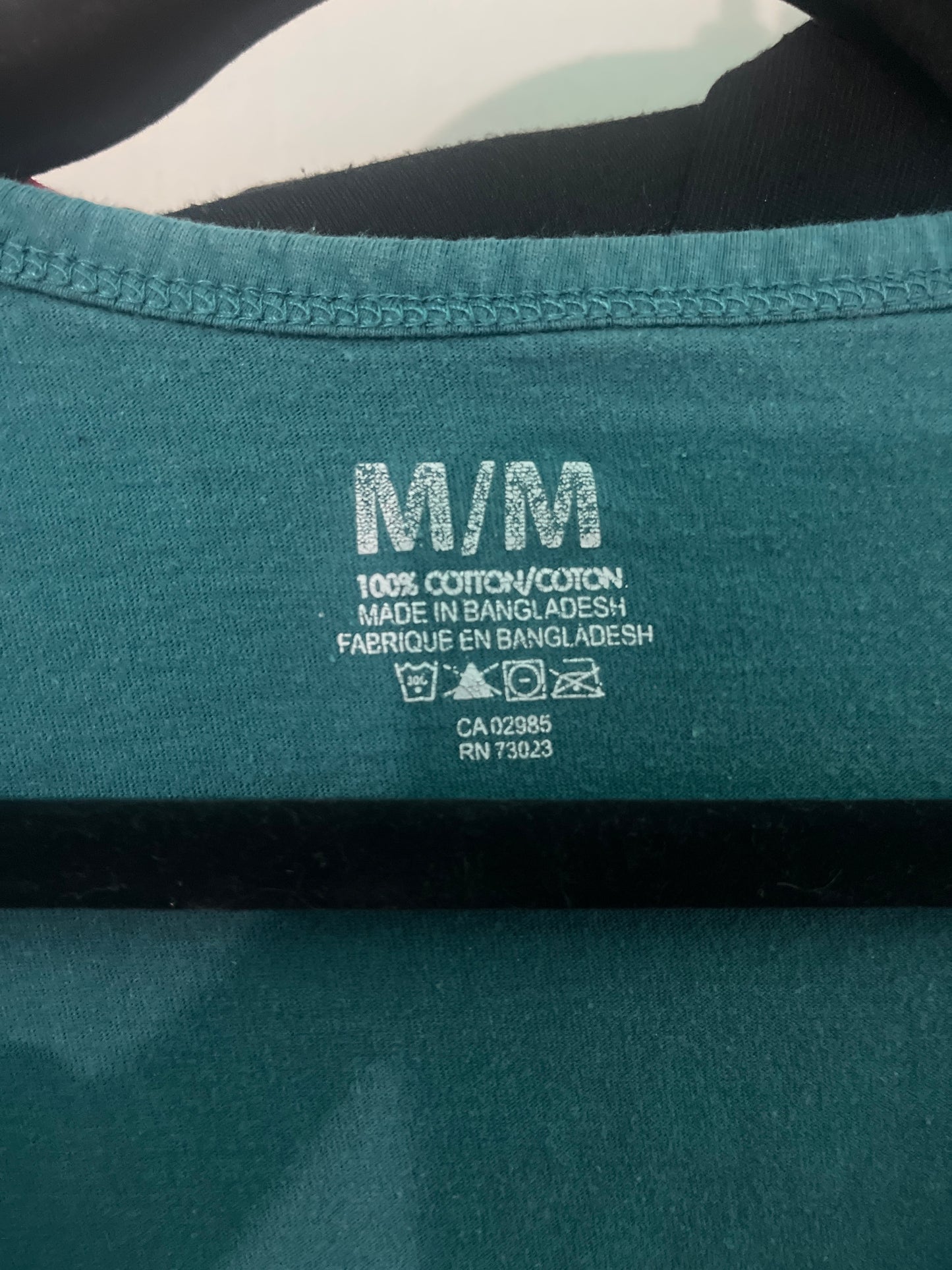 Teal, Black & White Aztec Patterned Tank Top