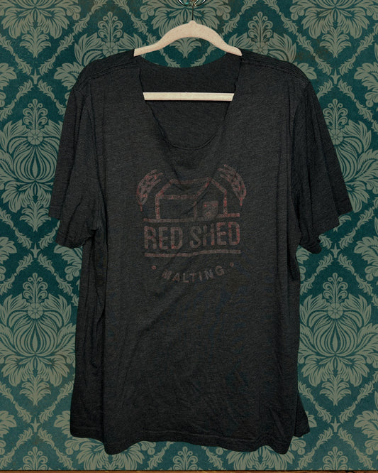 Dark Grey "Red Shed" T-Shirt