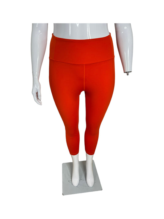 “Girlfriend Collective” Bright Red Leggings (XL)