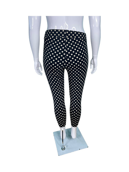 Black & White Polka Dot Leggings