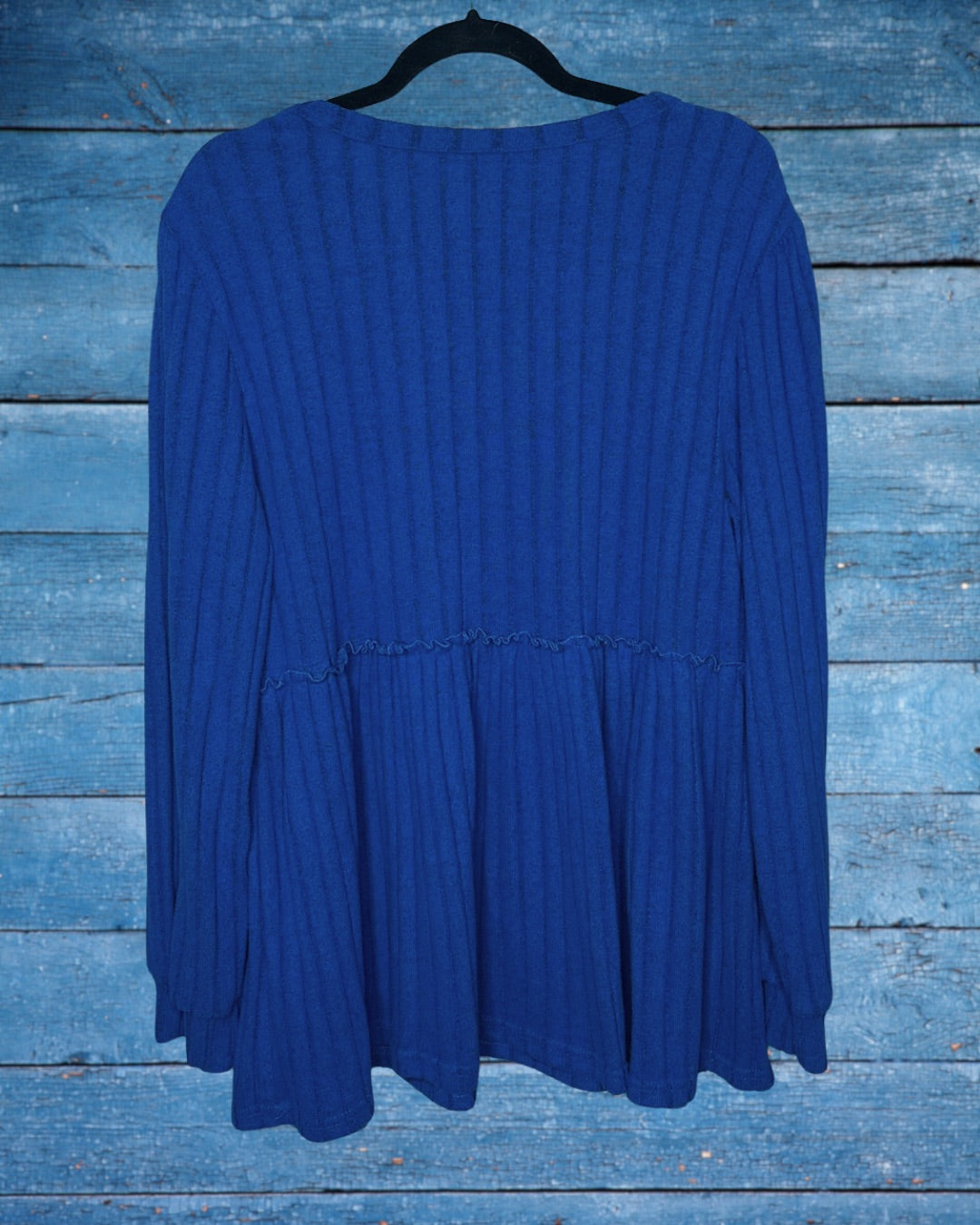 Blue Long Sleeved Shirt