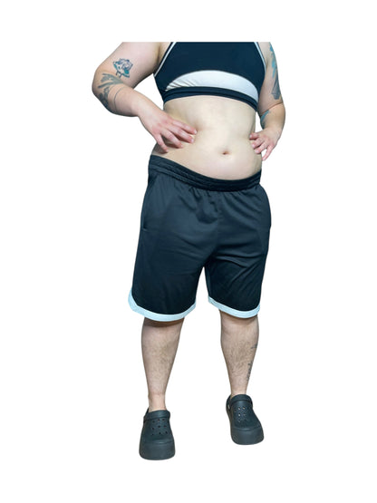 Black & White Basketball shorts