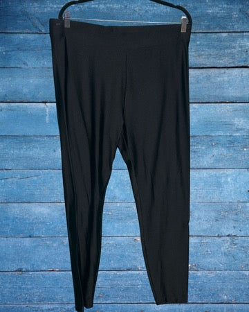Black Shiny Leggings