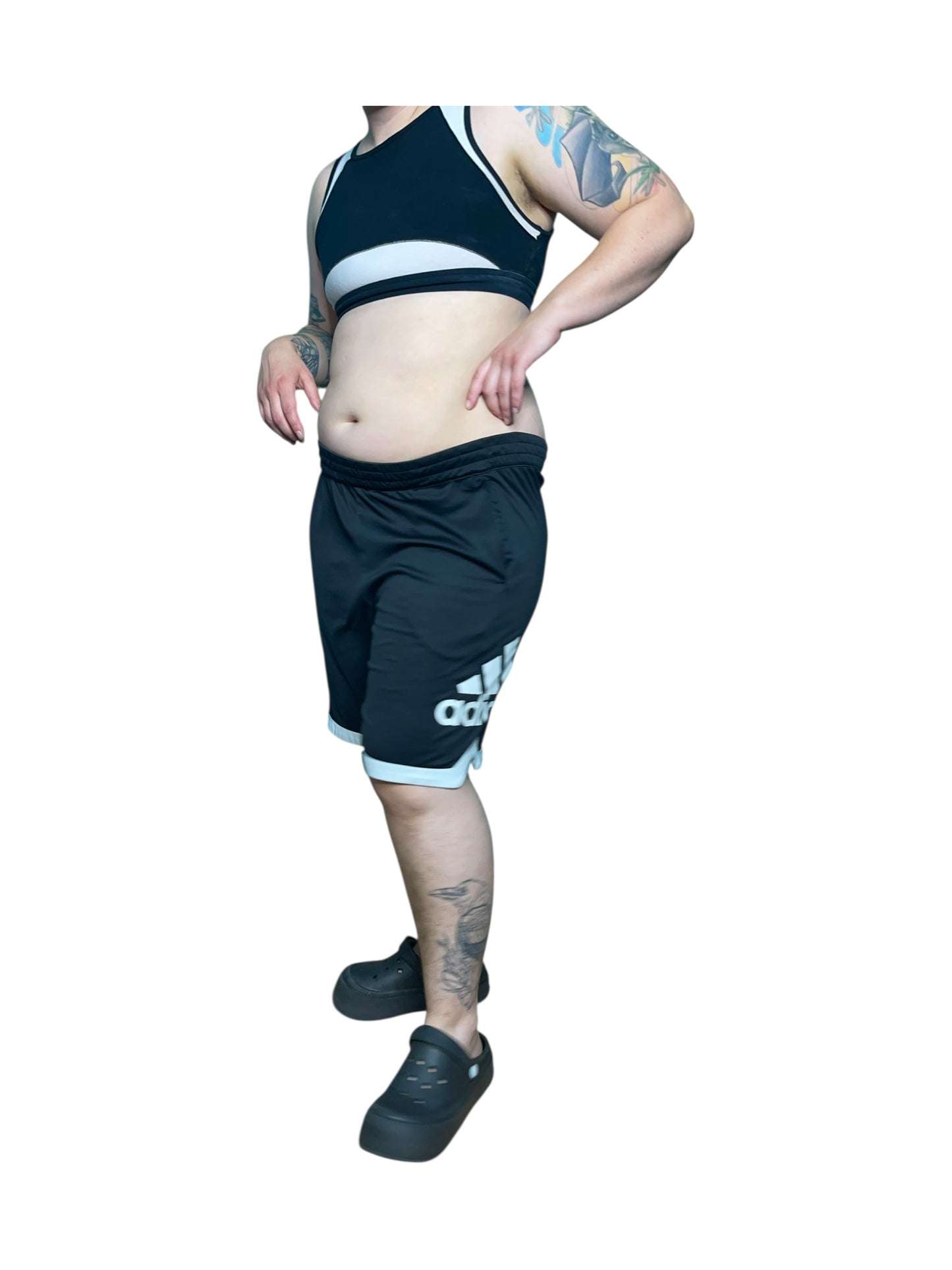 Black & White Basketball shorts