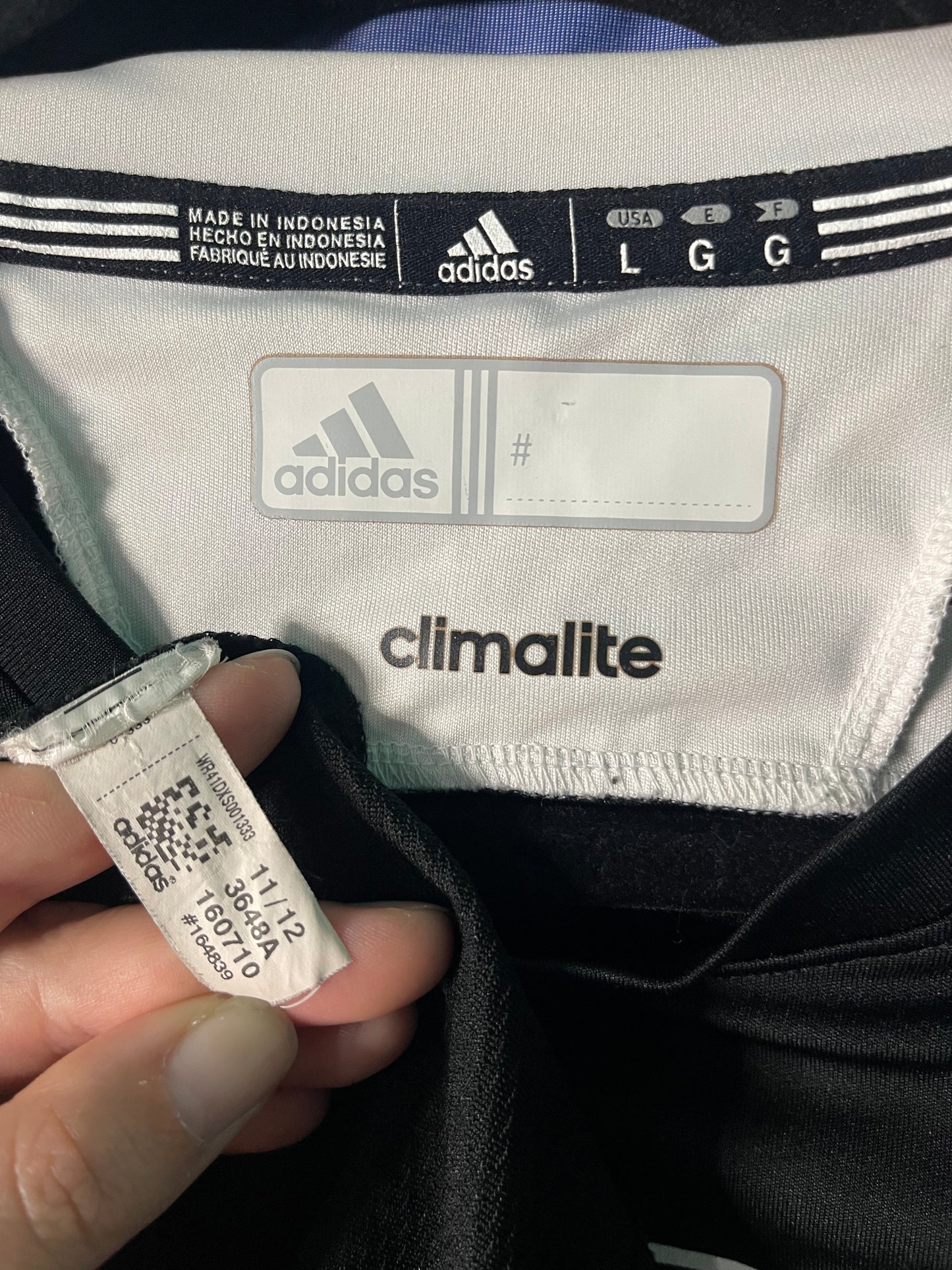 Black and Cream Trinity Long Sleeved Shirt