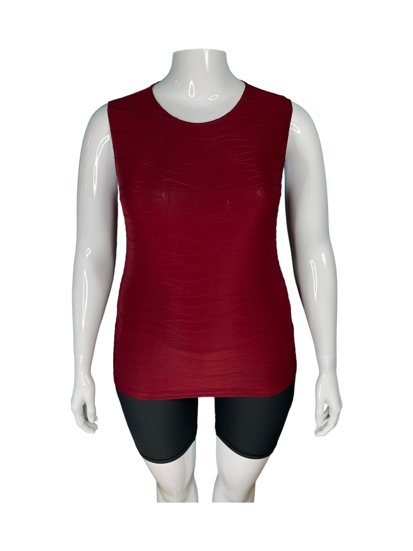 Red Sleeveless Top