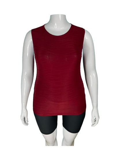 Red Sleeveless Top