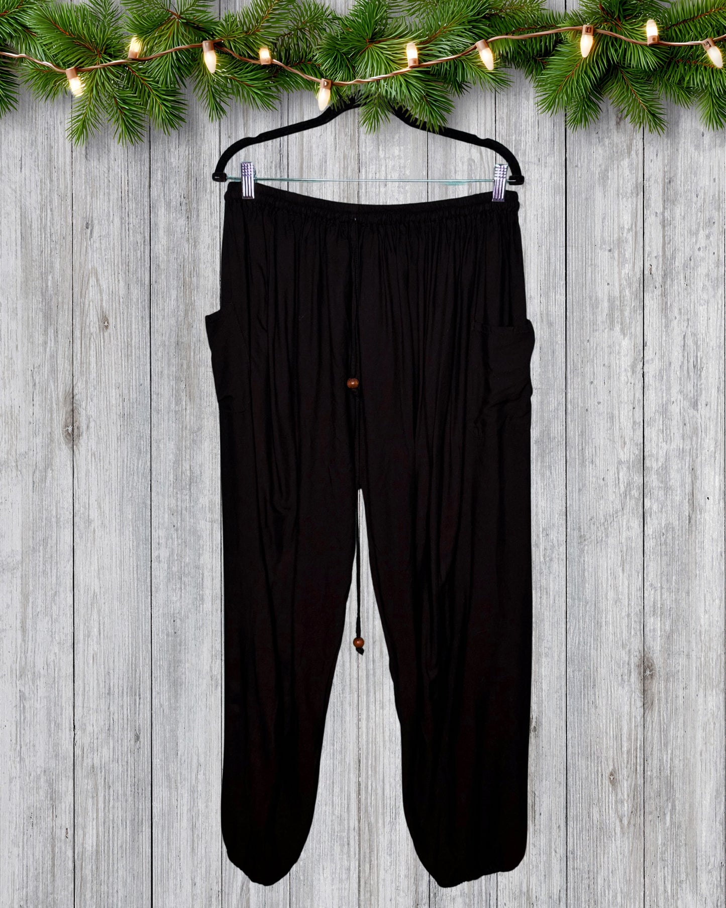 Black Lightweight Joggers