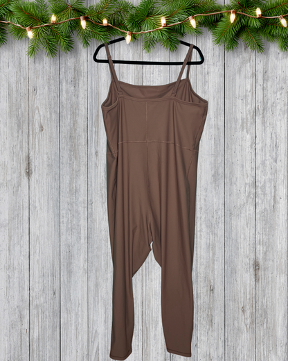 Rose Gold Athletic Jumpsuit