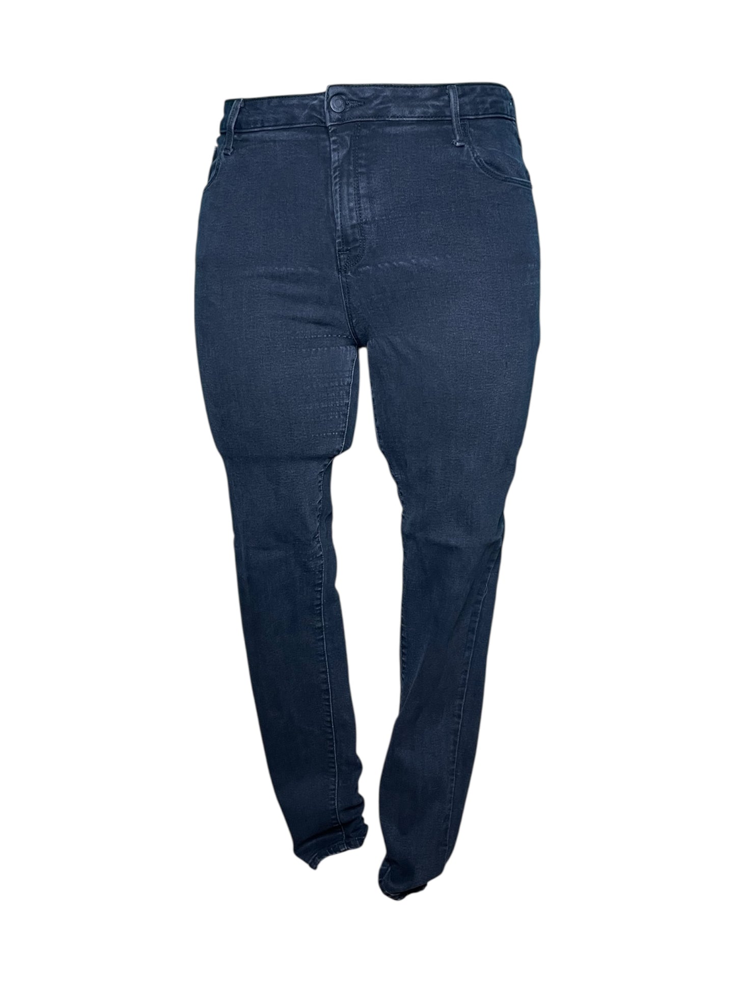 Washed Black Rockstar Skinny Jeans