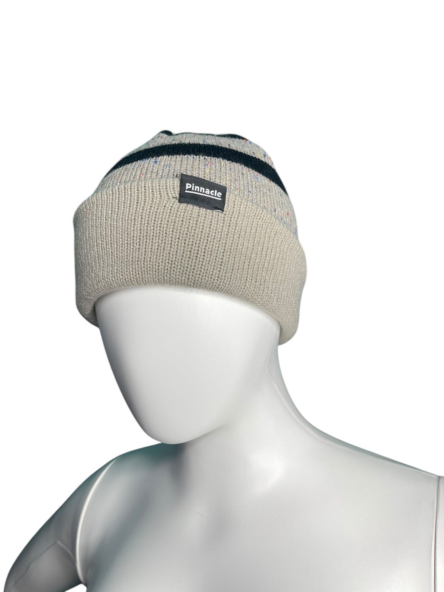 Grey and Black Toque