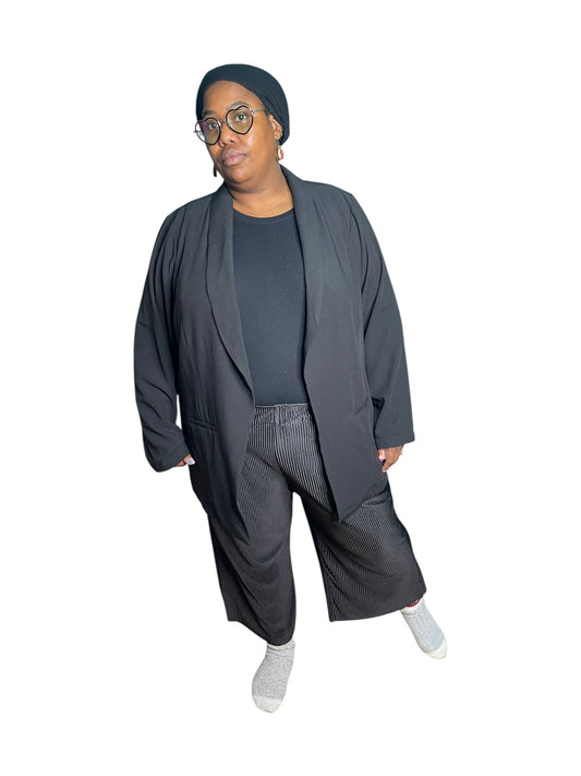 Black Long Sleeved Blazer