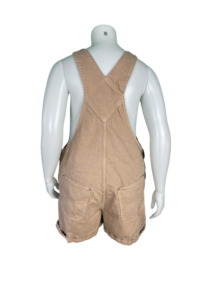 Beige Short Overalls (2X)