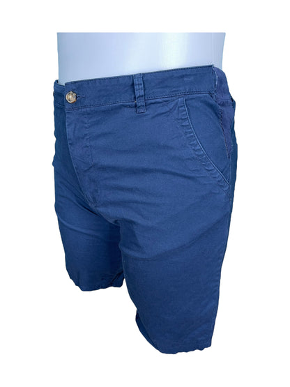 Blue Shorts w/ Extended Waist