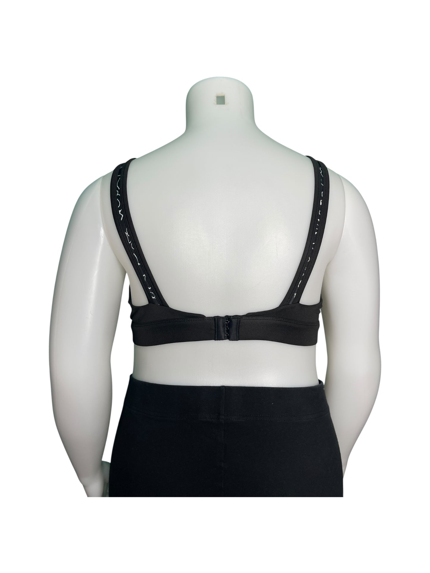 Black w/White Sports Bra