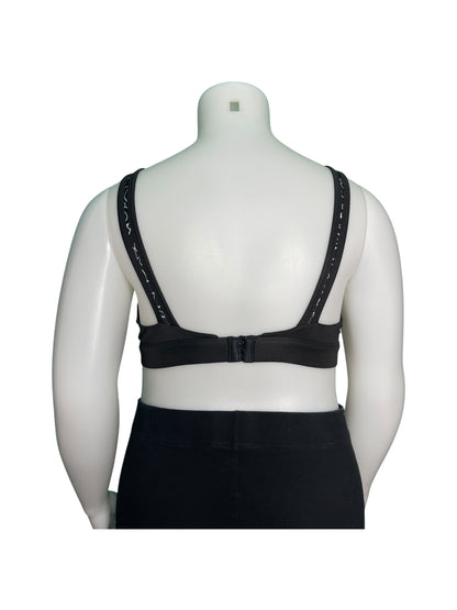 Black w/White Sports Bra