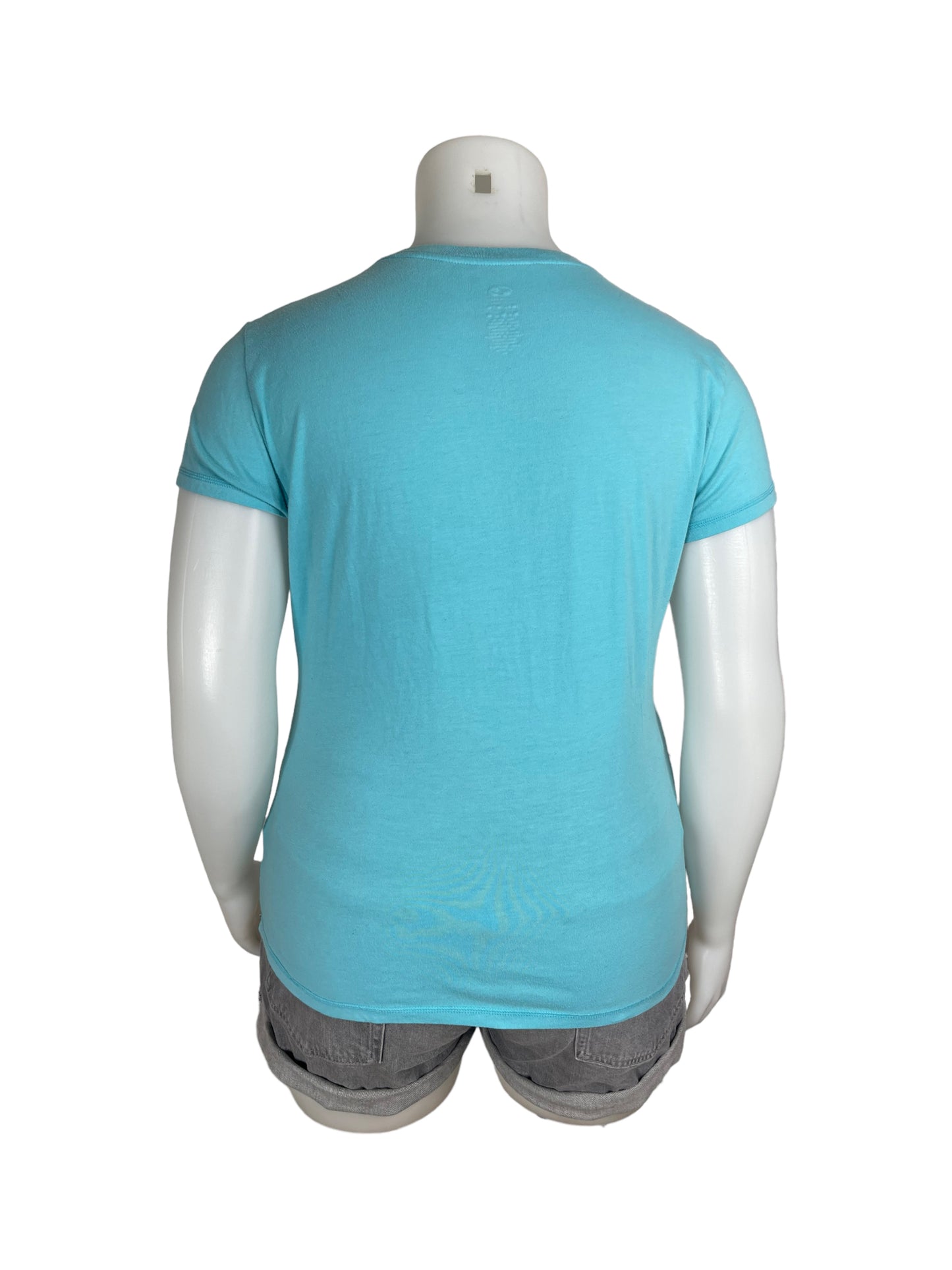 Light Blue Graphic T-Shirt