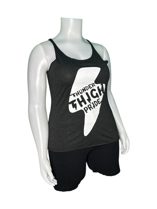 Black thunder Thighs Pride Graphic T-Shirt