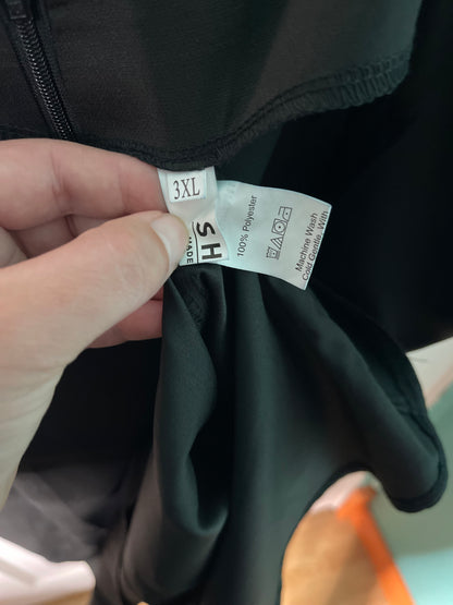 Black Spaghetti Mini Dress