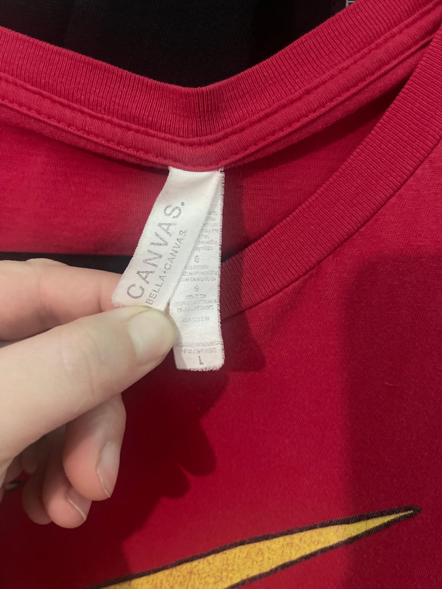 Red Flash Graphic T-shirt